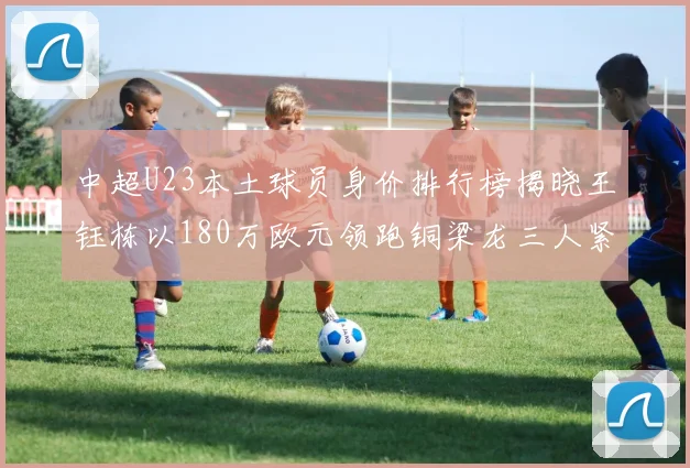 中超U23本土球员身价排行榜揭晓王钰栋以180万欧元领跑铜梁龙三人紧随其后